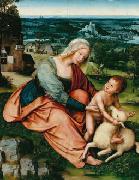 Quentin Matsys Madonna and Child with the Lamb. Spain oil painting artist